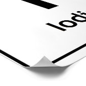 ICoNiC Chemistry Periodic Table Words Elements Poster (Hoek)