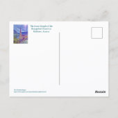 ICONIC CHURCH STEEPLE, HALLSTATT, AUSTRIA BRIEFKAART (Achterkant)