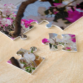 Iconic Greek Blue Domed House in Oia, Santorini Legpuzzel (Zijkant)