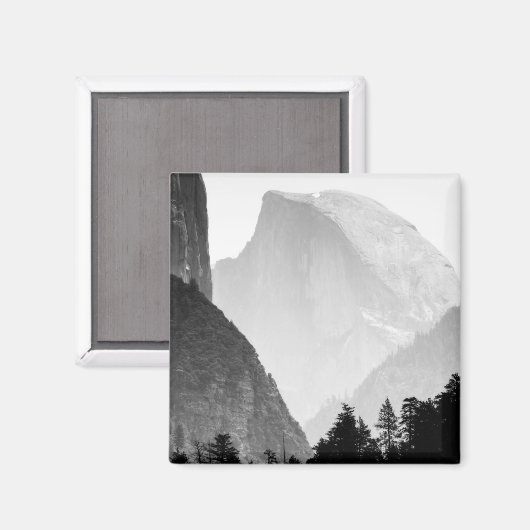Iconic Half Dome Rock Face | Yosemite Valley Magneet (Voorkant / Achterkant)