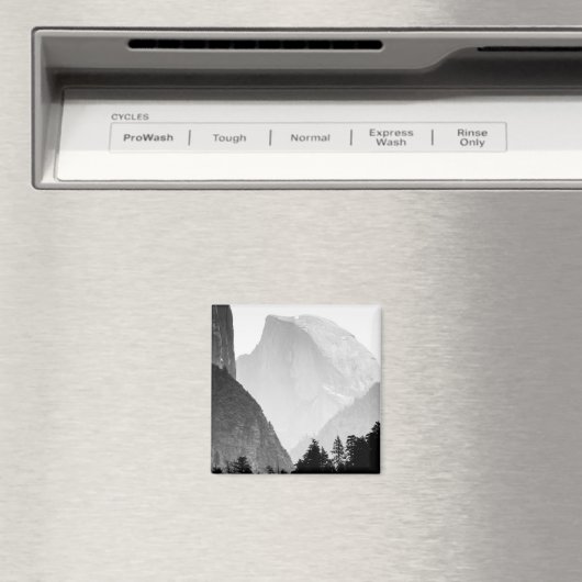 Iconic Half Dome Rock Face | Yosemite Valley Magneet (Insitu (Vaatwasser))