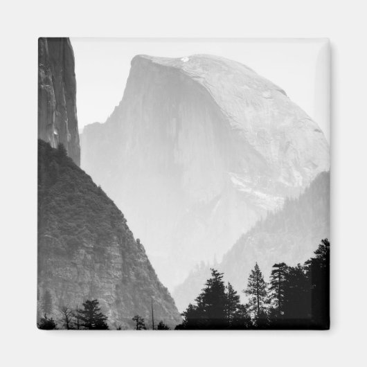 Iconic Half Dome Rock Face | Yosemite Valley Magneet (Voorkant)