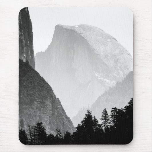 Iconic Half Dome Rock Face | Yosemite Valley Muismat (Voorkant)