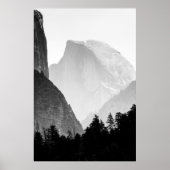 Iconic Half Dome Rock Face | Yosemite Valley Poster (Voorkant)