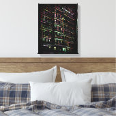 Iconic Hotel Chelsea New York Box Canvas (Insitu (Slaapkamer))