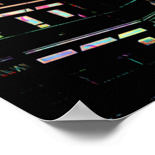 Iconic Hotel Chelsea New York Poster (Hoek)