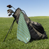 Iconic Interlock™ Golf Towel Golfhanddoek (Groen)