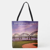 Iconic Iowa Centennial Bridge - Groot Tas (Voorkant)