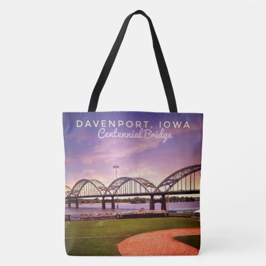 Iconic Iowa Centennial Bridge - Groot Tas (Voorkant)