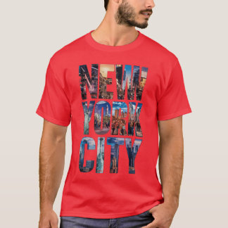 iconic landmarks NEW YORK CITY boy T-shirt