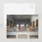 Iconic Leonardo da Vinci The last Supper Briefkaart (Voorkant / Achterkant)