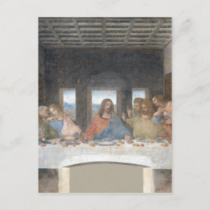 Iconic Leonardo da Vinci The last Supper Briefkaart