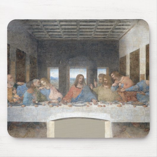 Iconic Leonardo da Vinci The last Supper Muismat (Voorkant)