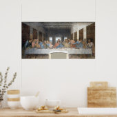 Iconic Leonardo da Vinci The last Supper Poster (Keuken)