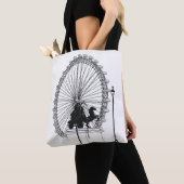 Iconic London Attraction Pen and Ink Sketch Tote Bag (Dichtbij)
