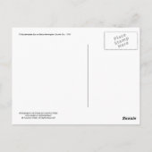 Iconic London Bus Briefkaart (Achterkant)