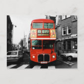 Iconic London Bus Briefkaart (Voorkant)