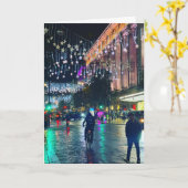 Iconic London - Christmas Kaart (Gele Bloem)