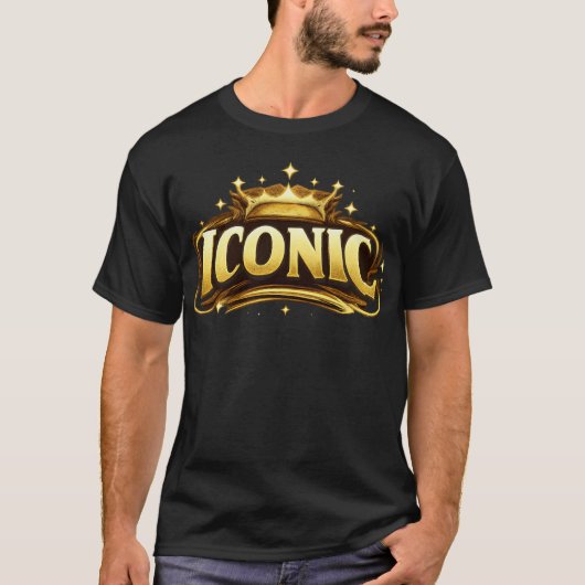 Iconic Lyrics T-Shirt Men's Basic T-Shirt (Voorkant)