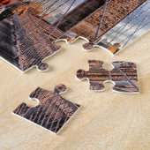 Iconic New York Landmark Brooklyn Bridge Legpuzzel (Zijkant)