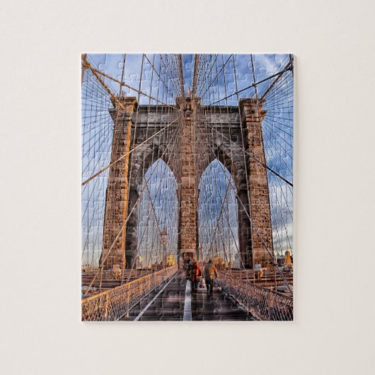 Iconic New York Landmark Brooklyn Bridge Legpuzzel (Verticaal)