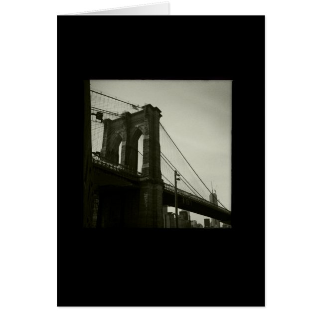 Iconic New York Series: Brooklyn Bridge (Voorkant)