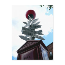 Iconic North End Signpost