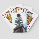 Iconic North End Signpost Pokerkaarten (Achterkant)