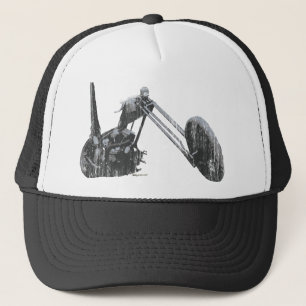 Iconic Old School  Custom Chopper Trucker Pet