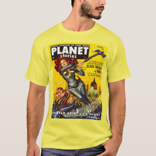 ICONIC RETRO SCI FI ILLUSTRATIE T-SHIRT
