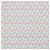 Iconic RHONY Print Fabric Stof (Swatch)