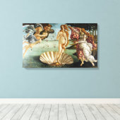Iconic Sandro Botticelli De geboorte van Venus Canvas Afdruk (Insitu (Houten vloer))