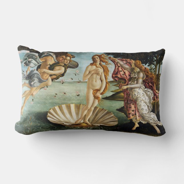 Iconic Sandro Botticelli De geboorte van Venus Kussen (Voorkant)