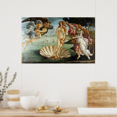Iconic Sandro Botticelli De geboorte van Venus Poster (Keuken)
