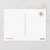 Iconic Vigor: Solo Portrait in Retro Style Briefkaart (Achterkant)