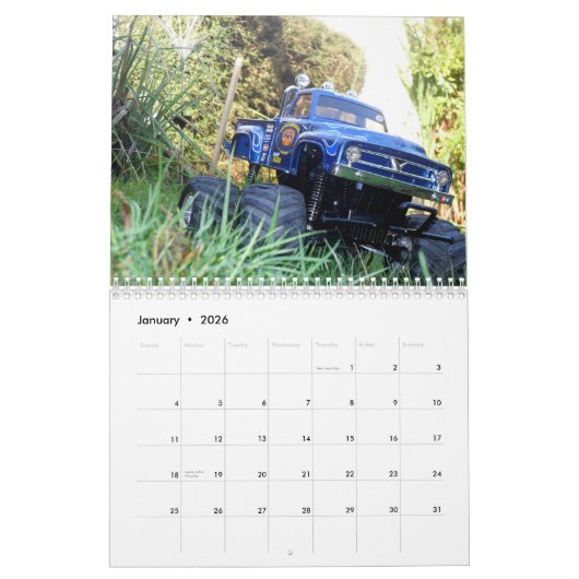 IconicRC.com 2012 RC Car Calendar Kalender (Jan 2026)