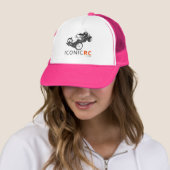 IconicRC Trucker Hat - Roze Pet (In situ)