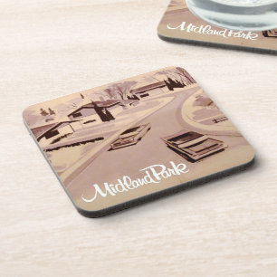 Iconisch 60s Mid Century Modern Onderzetter