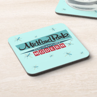 Iconisch 60s Mid Century Modern Onderzetter