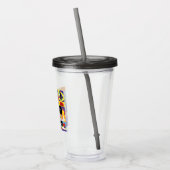 Iconisch FRIENDS™-patroon Acryl Drinkbeker (Links)