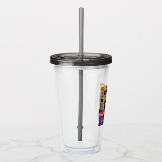 Iconisch FRIENDS™-patroon Acryl Drinkbeker (Rechts)