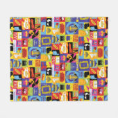 Iconisch FRIENDS™-patroon Fleece Deken (Voorkant (Horizontaal))