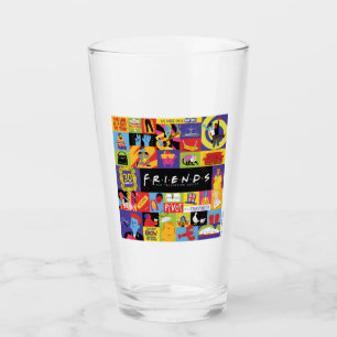 Iconisch FRIENDS™-patroon Glas