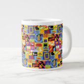 Iconisch FRIENDS™-patroon Grote Koffiekop (Voorkant rechts)