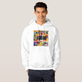 Iconisch FRIENDS™-patroon Hoodie (Voorkant volledig)