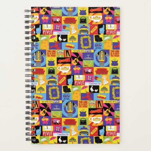 Iconisch FRIENDS™-patroon Planner (Voorkant)