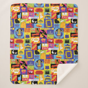 Iconisch FRIENDS™-patroon Sherpa Deken