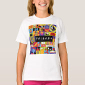 Iconisch FRIENDS™-patroon T-shirt (Voorkant)