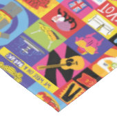 Iconisch FRIENDS™-patroon Tafelkleed (Gekanteld)