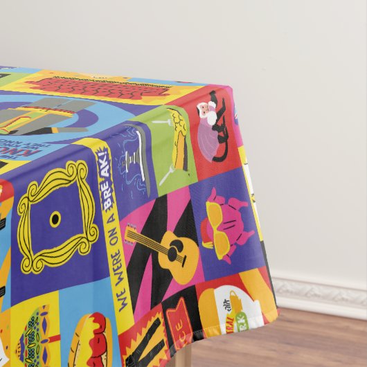 Iconisch FRIENDS™-patroon Tafelkleed (Voorbeeld)